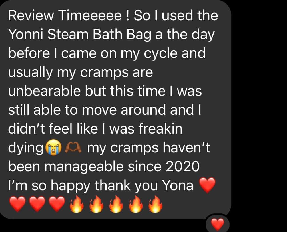 YONI STEAM BATH