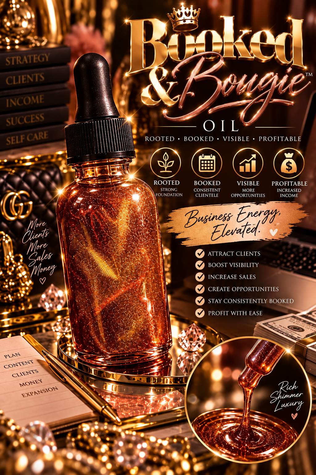 Booked & Bougie Oil